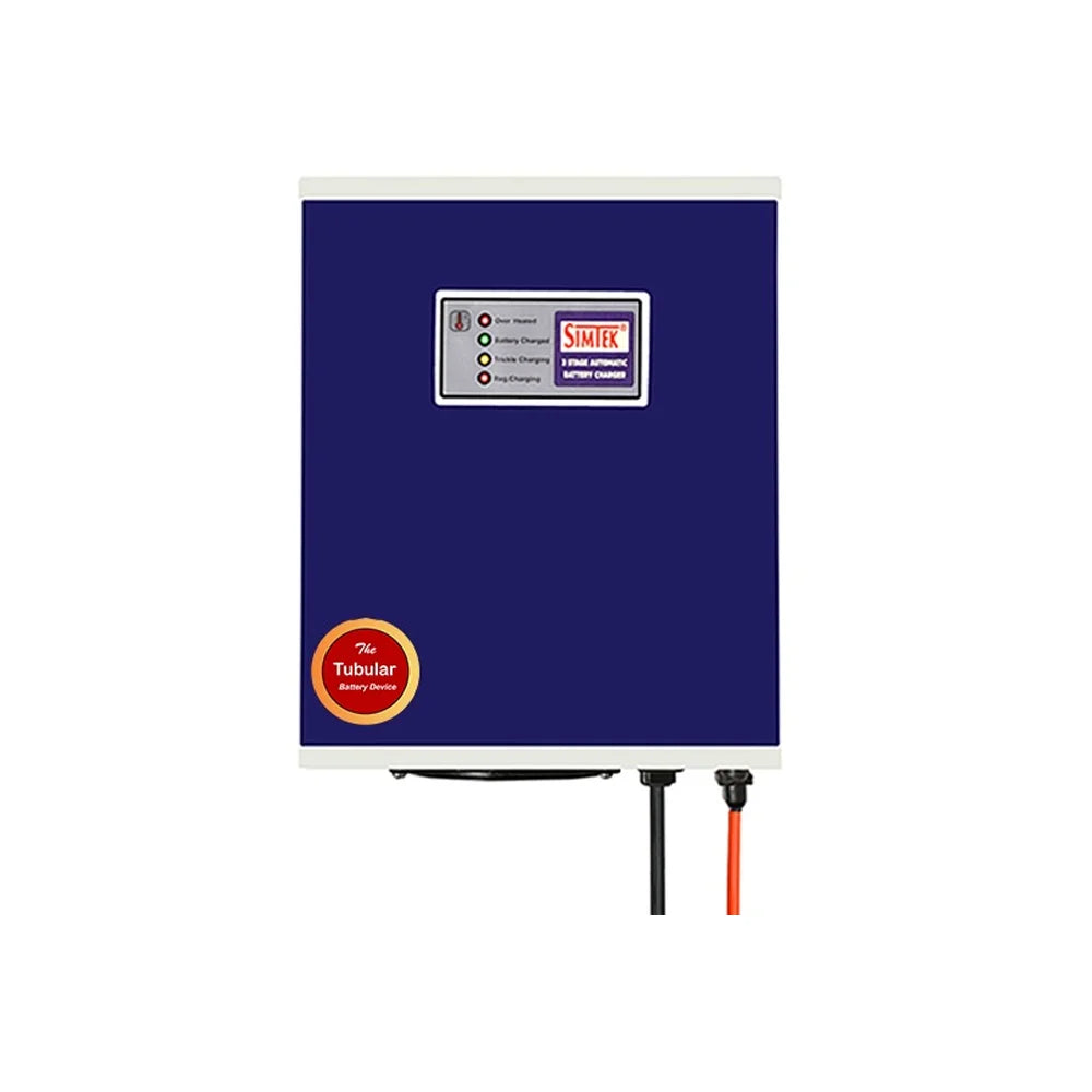 Simtek Tall Tubular Battery Charger (24V, 20A)